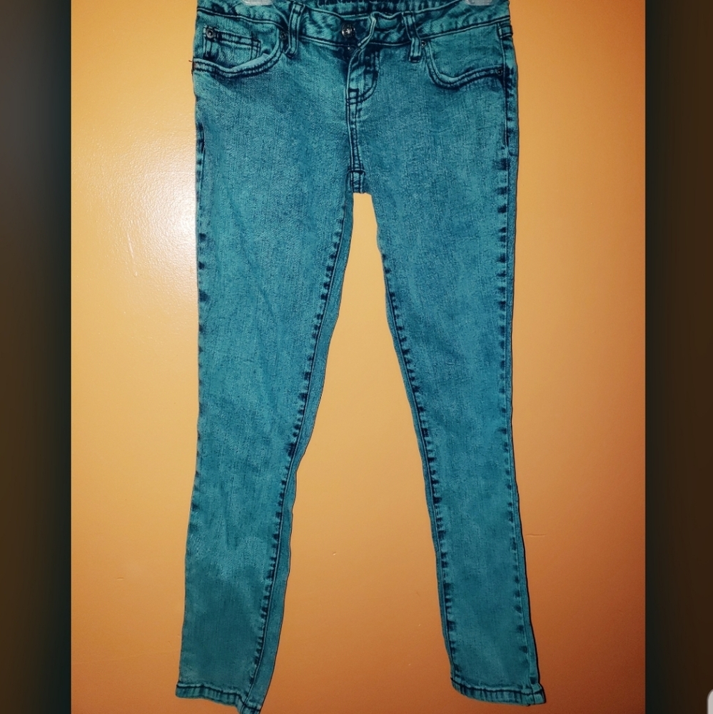 Green jeans